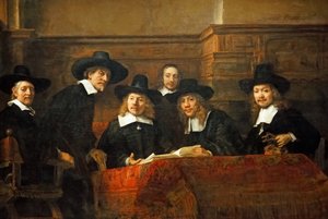 Los síndicos de Rembrandt van Rijn